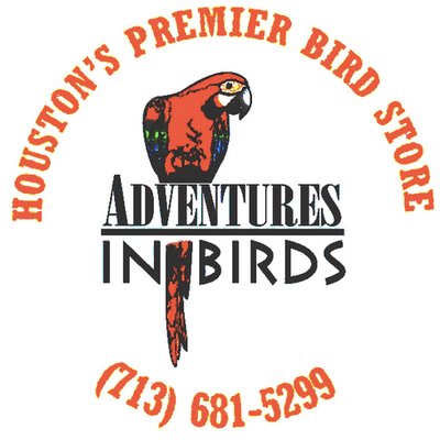 Adventures in Birds Logo Houston's Premier Bird Store Established in 1980.